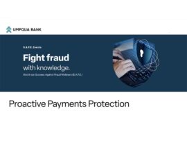 Umpqua Bank S.A.F.E. Webinar:  Proactive Payments Protection