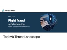 Umpqua Bank S.A.F.E. Webinar: Today’s Threat Landscape