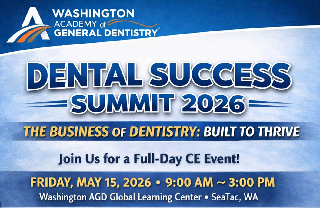 Flyer for dental summit